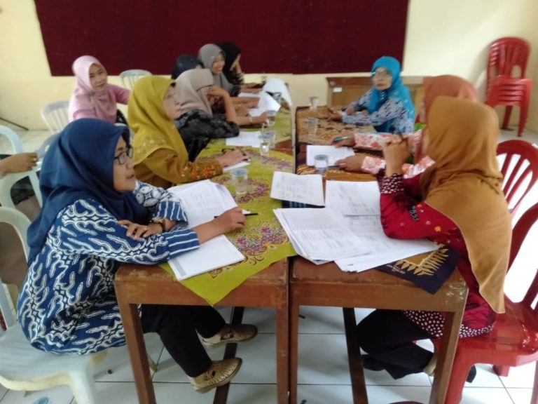 PERSIAPAN RAKON TP PKK KELURAHAN PURBALINGGA KULON TAHUN 2020