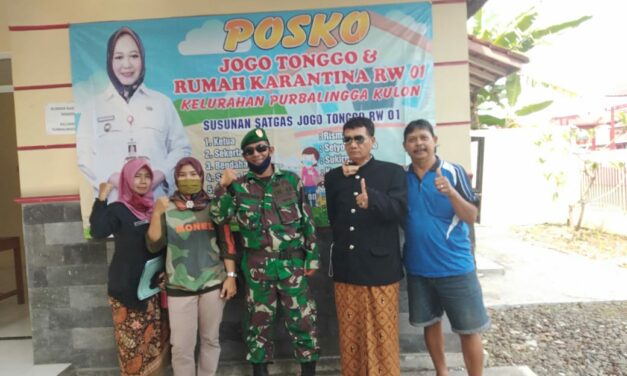 LAUNCHING POS JOGO TONGGO KELURAHAN PURBALINGGA KULON