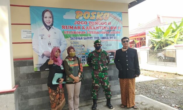 LAUNCHING POS JOGO TONGGO KELURAHAN PURBALINGGA KULON